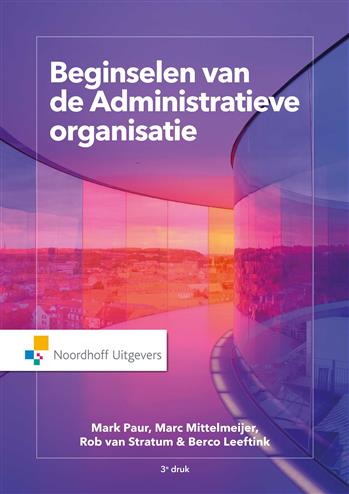 Beginselen van de Administratieve organisatie  