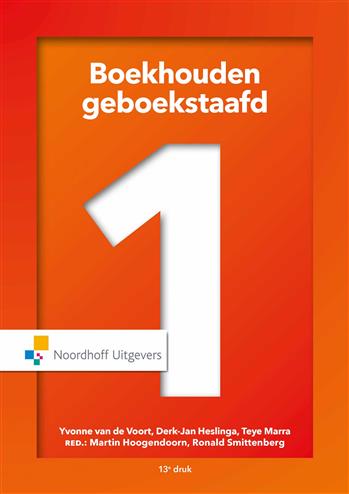 Boekhouden geboekstaafd 1  