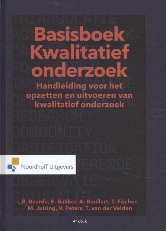 Basisboek Kwalitatief Onderzoek  