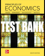 Test Bank For Principles of Economics, 8th Edition All Chapters