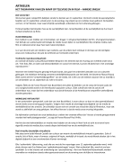 Samenvatting artikelen Trends In De AV sector