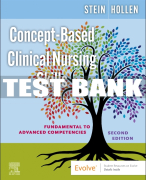 Test Bank For Concept-Based Clinical Nursing Skills, 2nd - 2024 All Chapters