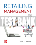 Test Bank For Retailing Management, 11th Edition All Chapters