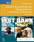 Test Bank For Clinical Pharmacology and Therapeutics for Veterinary Technicians, 5th - 2024 All Chapters