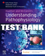 Test Bank For Evolve Resource for Huether and McCance's Understanding Pathophysiology, Canadian Edition, 2nd - 2023 All Chapters