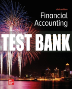 Test Bank For Financial Accounting, 6th Edition All Chapters