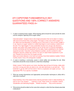 ATI RN ADULT MED SURG ACTUAL COMPLETE EXAM LATEST 2023-2024 ALL QUESTIONS AND CORRECT DETAILED ANSWERS WITH RATIONALES GUARANTEED PASS A+