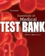 Test Bank For Essentials of Medical Language, 4th Edition All Chapters