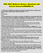 UHC 2023 Medicare Basics, Questions and Correct Answers/GRADED A+. 