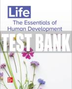 Test Bank For Life: The Essentials of Human Development, 2nd Edition All Chapters