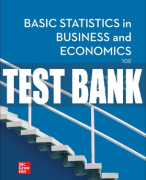 Test Bank For Basic Statistics in Business and Economics, 10th Edition All Chapters