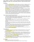 Advanced consumer science; samenvatting alle artikelen (zie beschrijving) (Eng)