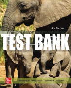 Test Bank For Principles of Biology, 4th Edition All Chapters