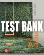 Test Bank For Living with Art, 12th Edition All Chapters