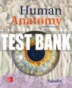 Test Bank For Human Anatomy, 6th Edition All Chapters