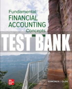 Test Bank For Fundamental Financial Accounting Concepts, 11th Edition All Chapters
