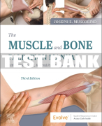 Test Bank For The Muscle and Bone Palpation Manual with Trigger Points, Referral Patterns and Stretching, 3rd - 2023 All Chapters
