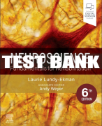 Test Bank For Neuroscience, 6th - 2023 All Chapters