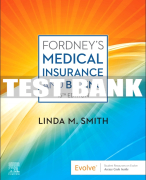Test Bank For Fordney’s Medical Insurance and Billing, 16th - 2023 All Chapters