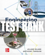 Test Bank For Engineering Economy, 9th Edition All Chapters