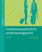 Verbintenissenrecht en ondernemingsrecht Samenvatting 