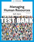 Test Bank For Managing Human Resources - 19th - 2023 All Chapters