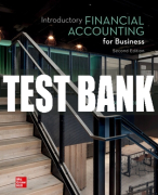 Test Bank For Introductory Financial Accounting for Business, 2nd Edition All Chapters