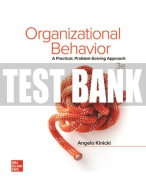 Test Bank For Organizational Behavior: A Practical, Problem-Solving Approach, 3rd Edition All Chapters