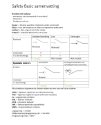 Samenvatting Safety Basic