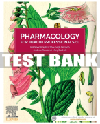 Test Bank For Pharmacology for Health Professionals, 6th - 2023 All Chapters