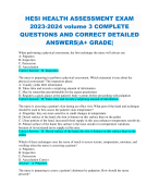 NGN HESI FUNDAMENTAL ACTUAL EXAM  2023-2024 LATEST QUESTIONS AND  DETAILED ANSWERS WITH RATIONALES| A+  GRADED|