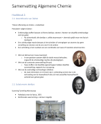 Algemene Anorganische Chemie: structuur Hoofdstuk 2