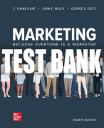 Test Bank For Marketing, 4th Edition All Chapters
