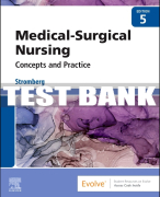 Test Bank For Medical-Surgical Nursing, 5th - 2023 All Chapters