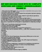 QSP NEW 2023/2024 EXAM WITH 50+ COMPLETE QUESTIONS AND CORRECT ANSWERS/ALREADY GRADED A+ 