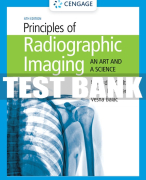 Test Bank For Principles of Radiographic Imaging: An Art and a Science - 6th - 2020 All Chapters