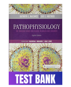 Pathophysiology The Biologic Basis for Disease in Adults and Children 8th Edition Test Bank