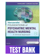 Varcarolis Foundations of Psychiatric-Mental Health Nursing A Clinical 8th Edition Test Bank