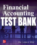 Test Bank For Financial Accounting: Information for Decisions, 10th Edition All Chapters
