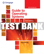 Test Bank For Guide to Operating Systems - 6th - 2021 All Chapters