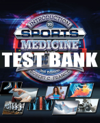 Test Bank For Introduction to Sports Medicine and Athletic Training - 3rd - 2020 All Chapters