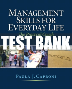 Test Bank For Management Skills for Everyday Life 3rd Edition All Chapters