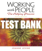 Test Bank For Working with People: The Helping Process 9th Edition All Chapters