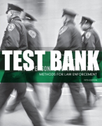 Test Bank For Written and Interpersonal Communication: Methods for Law Enforcement 5th Edition All Chapters