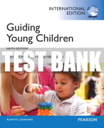 Test Bank For Guiding Young Children 9th Edition All Chapters