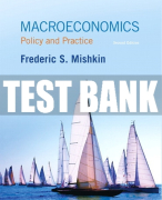 Test Bank For Macroeconomics: Policy and Practice 2nd Edition All Chapters