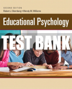 Test Bank For Educational Psychology 2nd Edition All Chapters