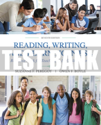 Test Bank For Reading, Writing and Learning in ESL: A Resource Book for Teaching K-12 English Learners 7th Edition All Chapters