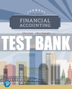 Test Bank For Financial Accounting 5th Edition All Chapters