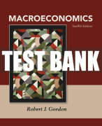 Test Bank For Macroeconomics 12th Edition All Chapters